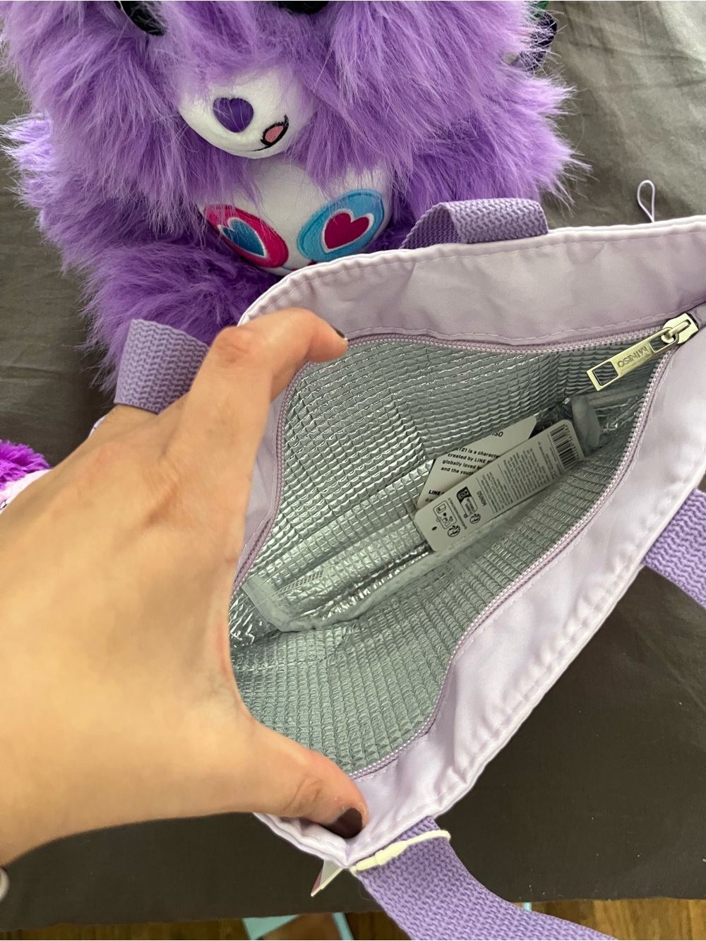 Care Bears Plush Toy, Tote Bag, and Keychain Set - Picture 5 of 5